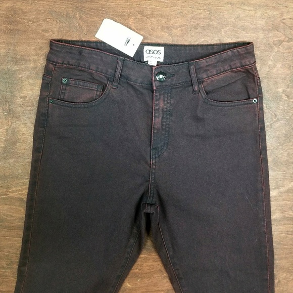 ASOS RIDLEY HIGH WAIST SKINNY JEANS - Picture 4 of 8